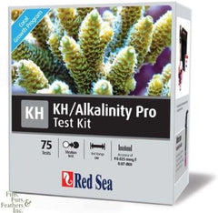 Red Sea Fish Pharm ARE21410 Saltwater KH/Alkalinity Pro Test Kit for Aquarium, 75 Tests