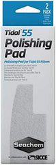 Seachem Tidal 55 Polishing Pads (2 Pack),white