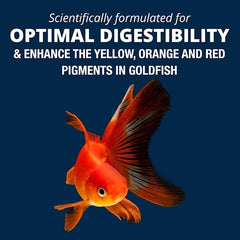 Tetra Goldfish Worm Shaped Bites Fish Food, Complete Food for All Goldfish