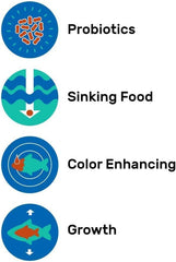 Hikari Medium Marine Herbivore Probiotic Enhanced Sinking Pellets, 3.17 Ounces Each