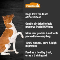 PureBites Duck Jerky Freeze Dried Raw Dog Treats