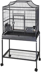 A and E Medium Elegant Bird Cage Black