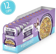 Weruva Meals 'n More Natural Wet Dog Food, Steak Frites Dinner Plus Skin & Coat Health (Pack of 12)