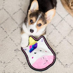 Zippy Paws Zp913 Z- Stitch Unicorn Game Dog Toy