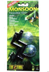 Exo Terra Nozzles Replacement for Monsoon RS400 High-Pressure Rainfall System, 2-Pack