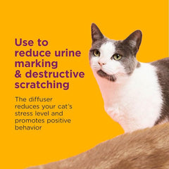 Comfort Zone Single & Multi-Cat Calming Diffuser Kit for a Soothing Home 96ml Pack of 2