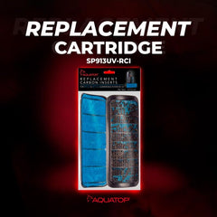 Aquatop Replacement Cartridge Insert – Compatible with Aquatop Aquarium Filters, Filter Refills for Clean and Healthy Water 2 Pack