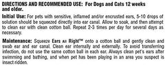 Ark Naturals Ears All Right Gentle Ear Cleansing Lotion for Dogs, Relieve Issues with Infection, Allergies, Odor and Wax, Natural Botanical Formula, 4 oz Bottle