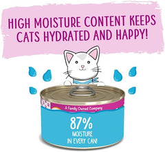 Weruva Wet Cat Food, Tic Tac Whoa with Tuna and Salmon Pate