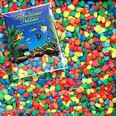 Aquarium Gravel - 5 lbs - Vibrant Neon Color, Natural Composition, Easy Maintenance, Ideal for Freshwater & Planted Tanks