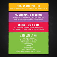 Hound & Gatos Grain Free, Wet Cat Food, Case of 24, 24 X 5.5 OZ