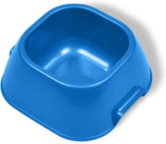 Van Ness Pet Food And Water Bowl, Capacity Plastic Dish For Dogs And Cats, Wide No-Tip Base Prevents Spills