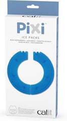 Catit PIXI Ice Packs for Automatic 6-Meal Feeder for Cats, 2 Pack,Blue