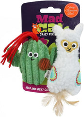 Mad Cat, Lucky Llama Catnip & Silvervine Cat Toy, 2-Pack, 1 Count