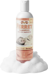 Marshall Pet Products Natural pH Balanced, Tearless Original Ferret Deodorizing Shampoo with Baking Soda, Baby Fresh Scent, 8 oz