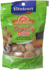Vitakraft Oven Baked Crunchy Bites Small Pet Treats - Real Cran-Orange Flavor