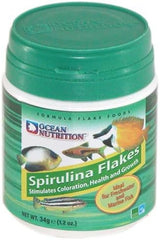 Ocean Nutrition Fish Food - Cichlid Fish Food, High Protein Fish Flakes, Tropical Fish Flakes, Ideal Cichlid Food for Angelfish, Kribensis, Ram Cichlids and More, Made in The USA, 1.2 oz (34 g)