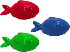Multipet Zoomies Latex Fish Dog Toy, 7" 1 ea