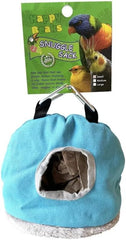 A & E Cages Happy Beaks Snuggle Sack Bird Hut Assorted