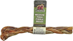 Redbarn, Pork Pizzle Braid Dog Chew Treat 1 ea