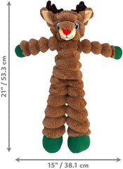 KONG Holiday Shakers Crumples Reindeer