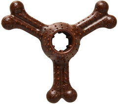 Bam-Bone Plus Triple Chew Dog Toy Bison