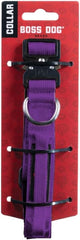 Boss Dog Tactical Adjustable Collar, Purple