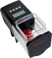 AQUATOP Programmable Fish Feeder – 1-4 Feedings Per Day, Holds 450ml – Versatile Automatic Feeder for Convenient, Consistent Fish Feeding