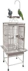 A&E Cage 8001818 Black Play Top Bird Cage with 5/8" Bar Spacing, 18" x 18"