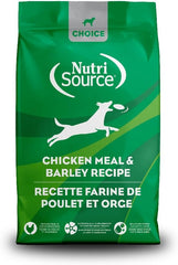 NutriSource Choice Dry Dog Food, Chicken Meal & Barley Recipe