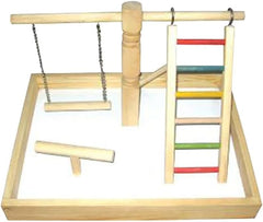 A&E Cage Company Play Station Hbk Wood