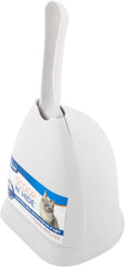 Petmate Scoop N' Hide Cat Litter Scoop with Discreet Litter Scoops Holder; White