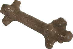 Pet Qwerks Nylon Stick BarkBone - Durable Dog Toys for Aggressive Chewers - Peanut Butter Flavor