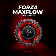 Aquatop MaxFlow MWV-3400SLIM DC Wavemaker Pump, 793 GPH – For 200 Gallon Tanks, Safe for Salt & Freshwater, Magnetic Mount, Energy-Efficient Circulation