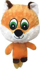 MultiPet International 4" Knobby Noggins Plush Dog Toy Assorted Styles 1 ea