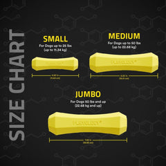 Playology Squeaky Chew Stick Dog Toy