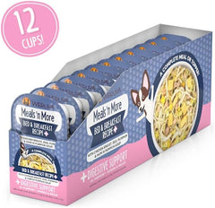 Weruva Meals 'n More Natural Wet Dog Food, Bed & Breakfast Plus Digestive Support (Pack of 12)