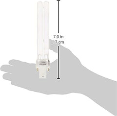 Coralife Aquarium Fish Tank Marine Salt Water Turbo-Twist UV Sterilizer 9 Watt Replacement Bulb, For 3X up to 125 Gallons