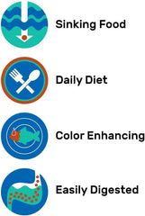 Hikari Sinking Goldfish Excel Fish Food, 3.8 oz. (110g)