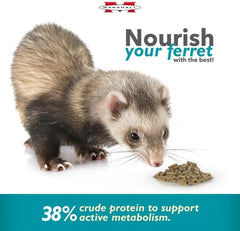 Marshall Pet Products Select Chicken Formula Premium Ferret Diet, 4 lbs – Protein-Rich Food for Balanced Nutrition, Digestive Support