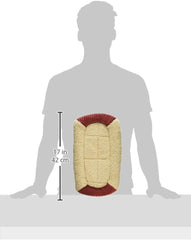 ASPEN PET SELF WARM BOLSTER MAT Barn Red/ Cream