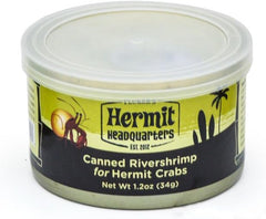Fluker's Canned River Shrimp Treat for Hermit Crabs, 1.2 oz