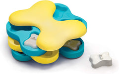 Nina Ottosson Dog Tornado Treat Puzzle Dog Toy, Level 2 Intermediate, Blue