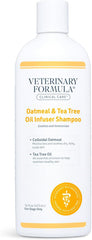 Veterinary Formula Clinical Care Dog Shampoo with Oatmeal and Tea Tree Oil – Gentle Shampoo for Dogs with Dry Skin, Soothes and Adds Moisture to Skin and Coat