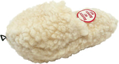 SPOT 7.5in Vermont Style Fleece Slipper Dog Toy – Soft Plush Squeaky Comfort Toy for Small & Medium Dogs and Puppies – No Plastic Parts – Light Chewer Safe – Calming & Cuddly Pet Toy