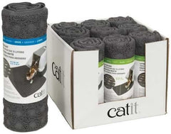 Catit Cat Litter Mat Rectangle Non-Slip Litter Trapping Mat Soft & Comfortable, Easy to Clean for All Cat Litter Types