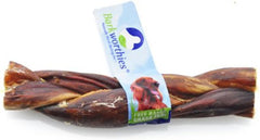 Barkworthies Braided Beef Gullet Jerky Treat, 6-Inch