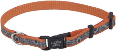 Coastal Pet - Lazer Brite - Reflective Adjustable Dog Collar, Orange Dog Houses