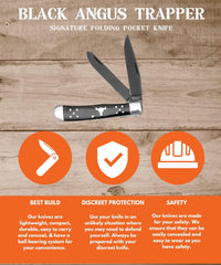 American Buffalo® Trapper Series – Angus Black