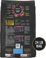 Purina Pro Plan Senior Sensitive Skin & Stomach Salmon & Rice Dry Dog Food – 24 lb Bag